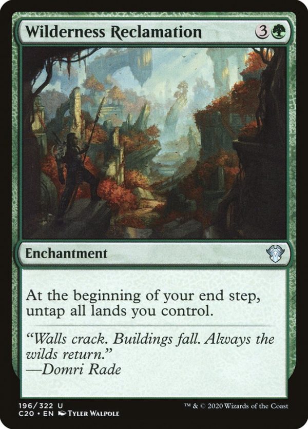 Wilderness Reclamation [Commander 2020] Discount