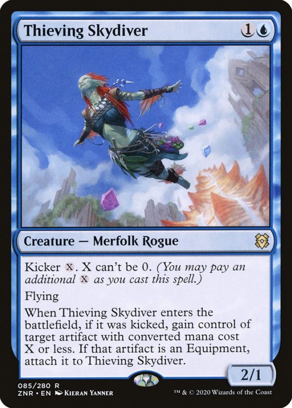 Thieving Skydiver [Zendikar Rising] Online now