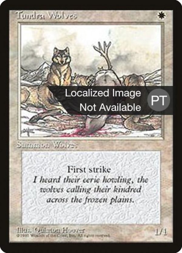 Tundra Wolves [Fourth Edition (Foreign Black Border)] Cheap