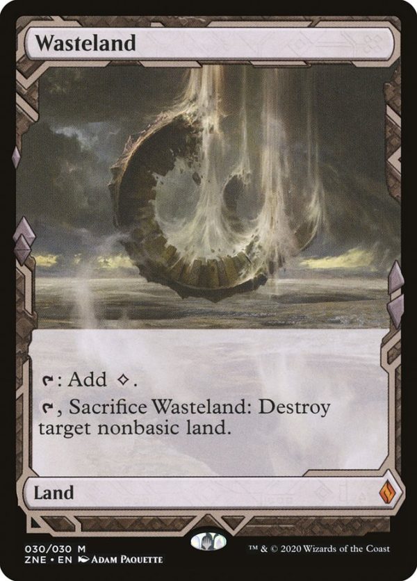 Wasteland (Expeditions) [Zendikar Rising Expeditions] Online Hot Sale