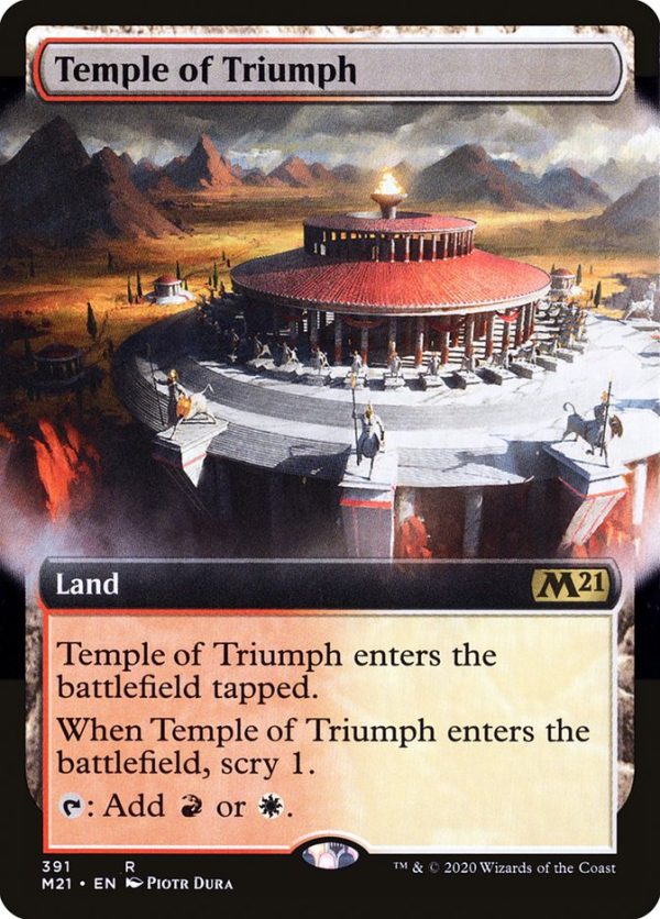 Temple of Triumph (Extended Art) [Core Set 2021] Fashion