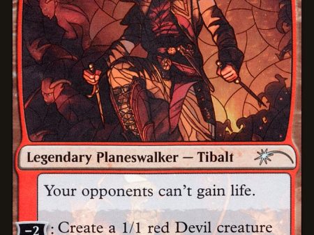 Tibalt, Rakish Instigator (Stained Glass) [Secret Lair Drop Promos] Discount