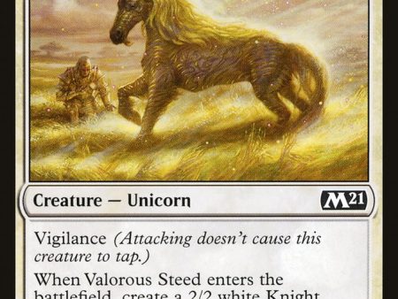 Valorous Steed [Core Set 2021] For Sale