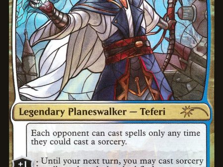 Teferi, Time Raveler (Stained Glass) [Secret Lair Drop Promos] Online