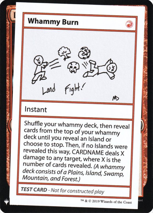 Whammy Burn [Mystery Booster Playtest Cards] For Sale