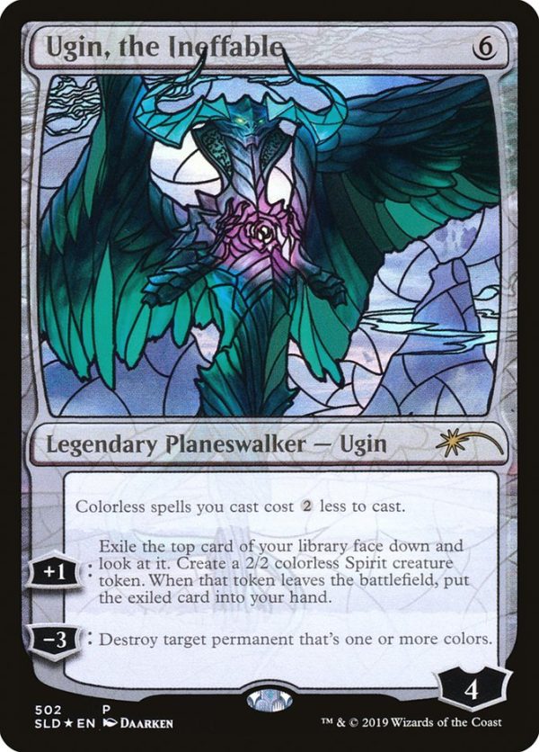 Ugin, the Ineffable (Stained Glass) [Secret Lair Drop Promos] Online now