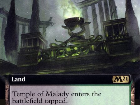 Temple of Malady (Extended Art) [Core Set 2021] Online now