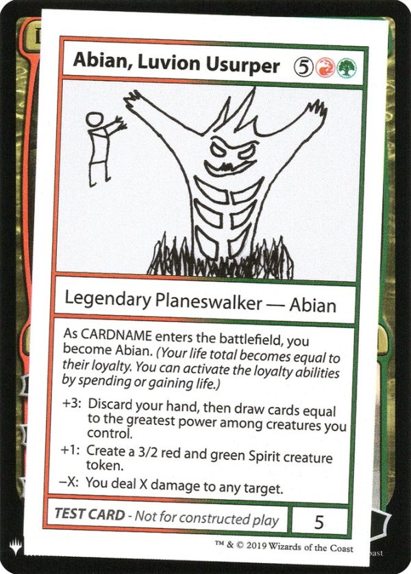 Abian, Luvion Usurper [Mystery Booster Playtest Cards] Discount