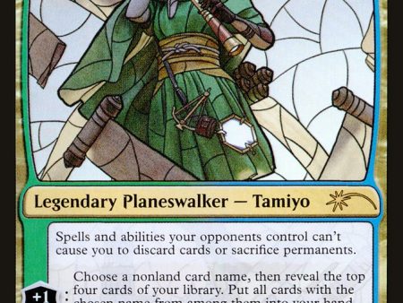 Tamiyo, Collector of Tales (Stained Glass) [Secret Lair Drop Promos] Online Hot Sale