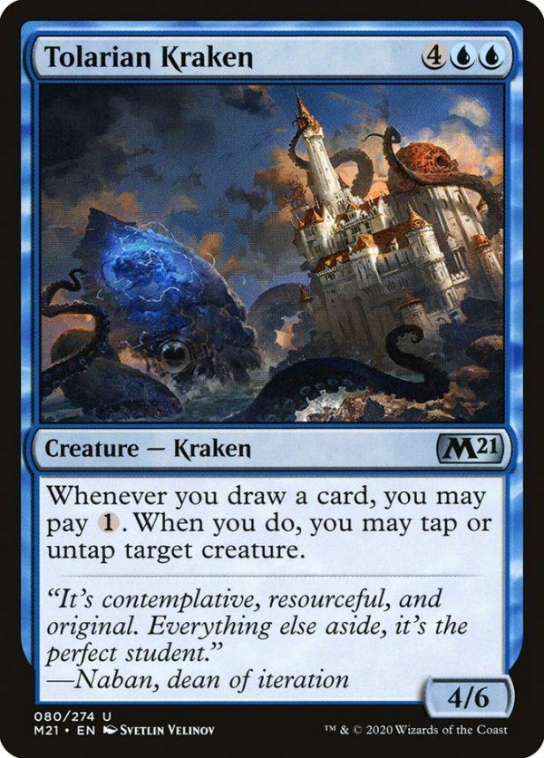 Tolarian Kraken [Core Set 2021] Hot on Sale