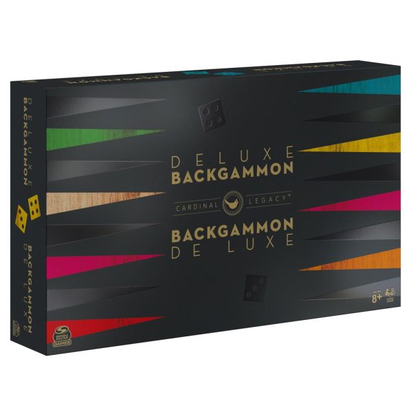 Cardinal Legacy Deluxe Wooden Backgammon Online Sale