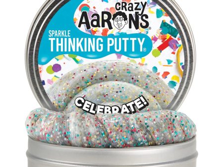 Crazy Aaron’s Thinking Putty - Celebrate For Discount