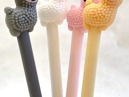 Llama Flower Gel Pen Sale