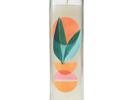 Citronella & Citrus Zest Cathedral Candle: Southwest Desert Supply