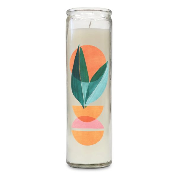 Citronella & Citrus Zest Cathedral Candle: Southwest Desert Supply