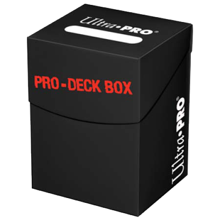 Ultra Pro - PRO 100+ Black Deck Box Online now