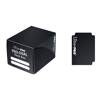 Ultra Pro - PRO Dual Small Black Deck Box (120) For Cheap