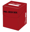 Ultra Pro - PRO 100+ Red Deck Box For Cheap