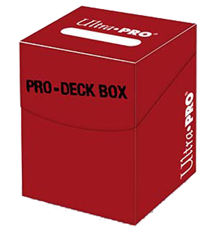 Ultra Pro - PRO 100+ Red Deck Box For Cheap