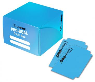 Ultra Pro - PRO Dual Standard Light Blue Deck Box (180) Cheap