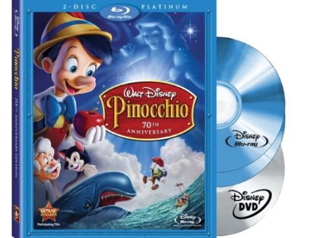 PINOCCHIO (70TH ANNIVERSARY PLATINUM EDITION + STANDARD DVD) [BLU-RAY] Cheap